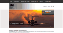 Desktop Screenshot of aba.aero