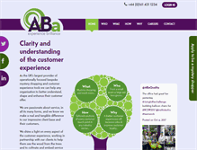 Tablet Screenshot of aba.co.uk